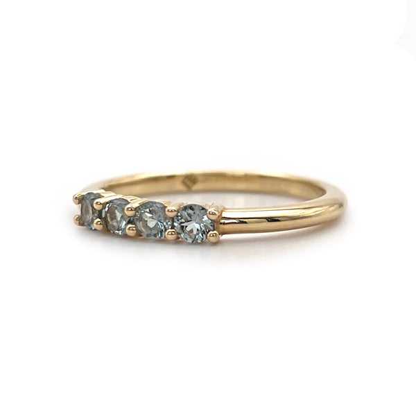 ADEN Ring with Grey Spinel - Size 8 *READY to SHIP*