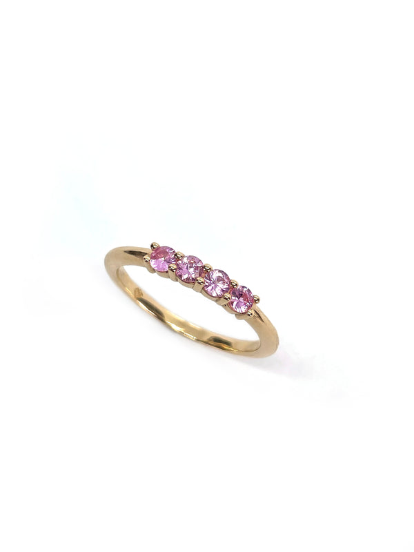 ADEN Ring with Pink Sapphires