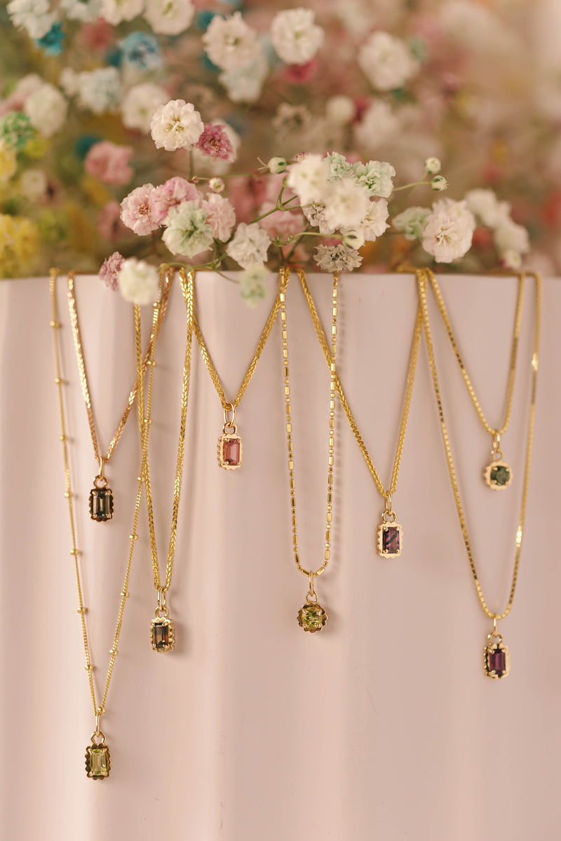 Rainbow Moonstone 'LINC' Charms