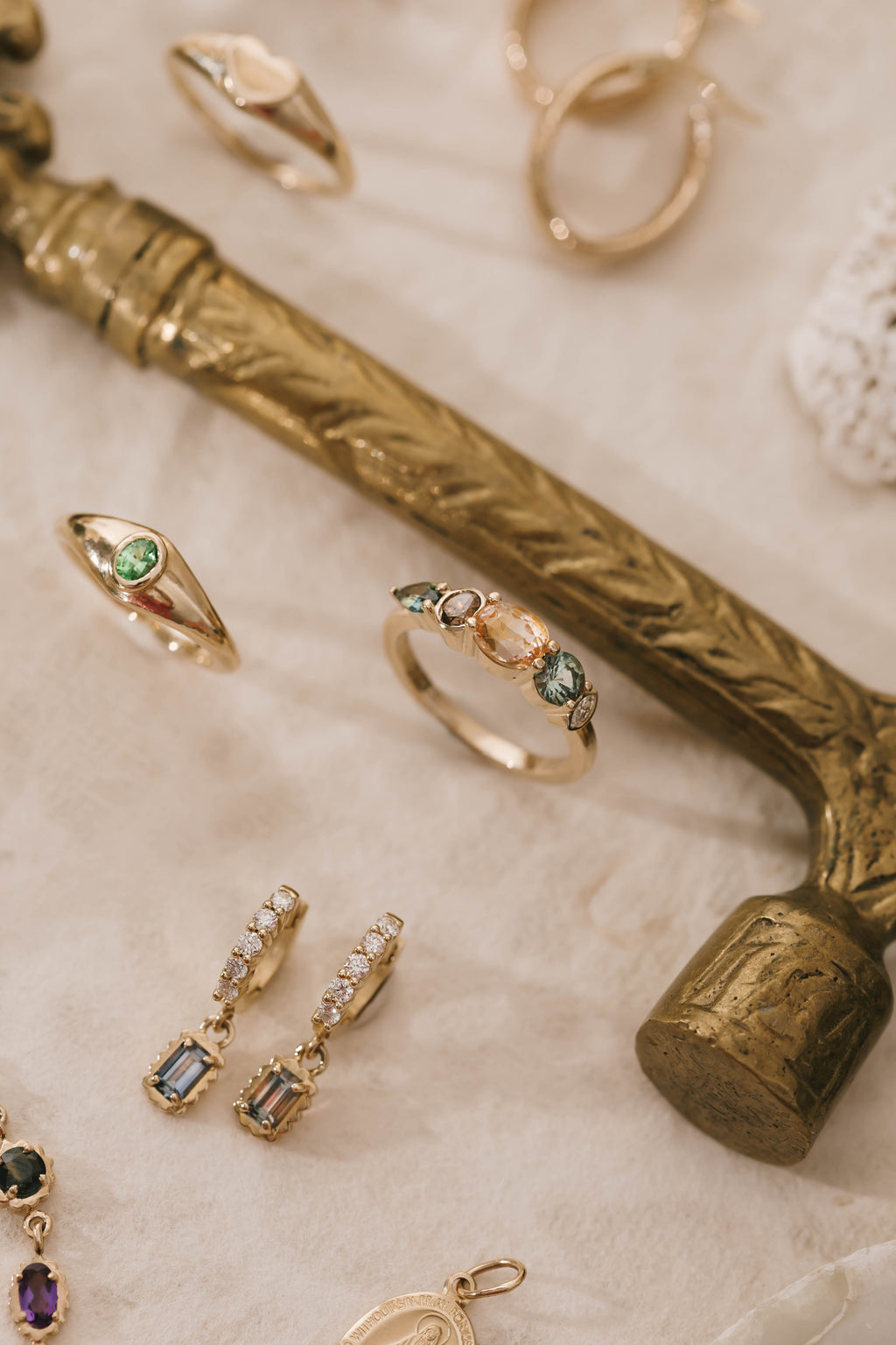 ROWE Ring no.5 | Handcrafted Cluster Ring Vancouver Canada – Sita Fine