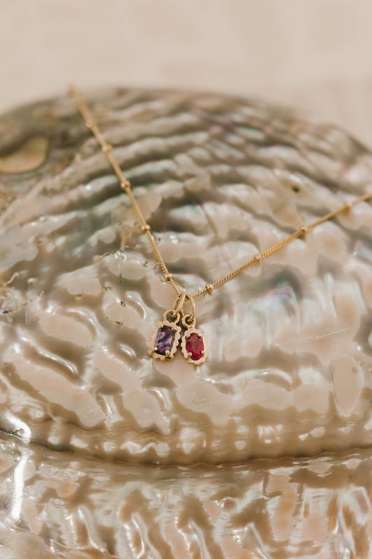 beaded curb chain in 10kt yellow gold Vancouver Granville Island Sita Fine Jewelry