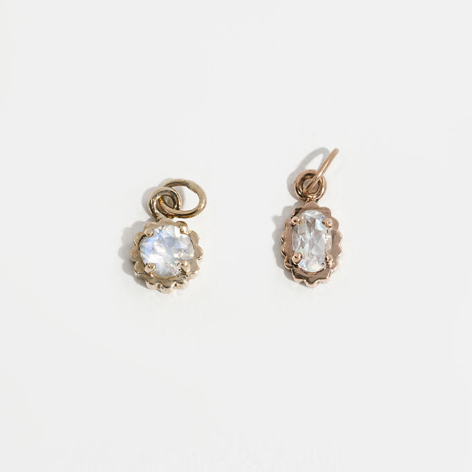 Rainbow Moonstone 'LINC' Charms