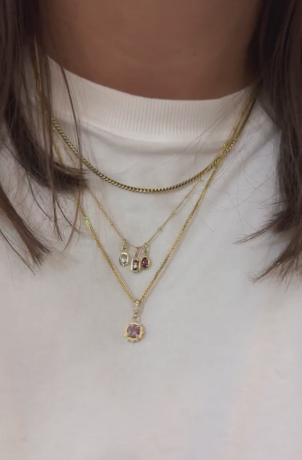 Aquamarine 'LINC' Charms