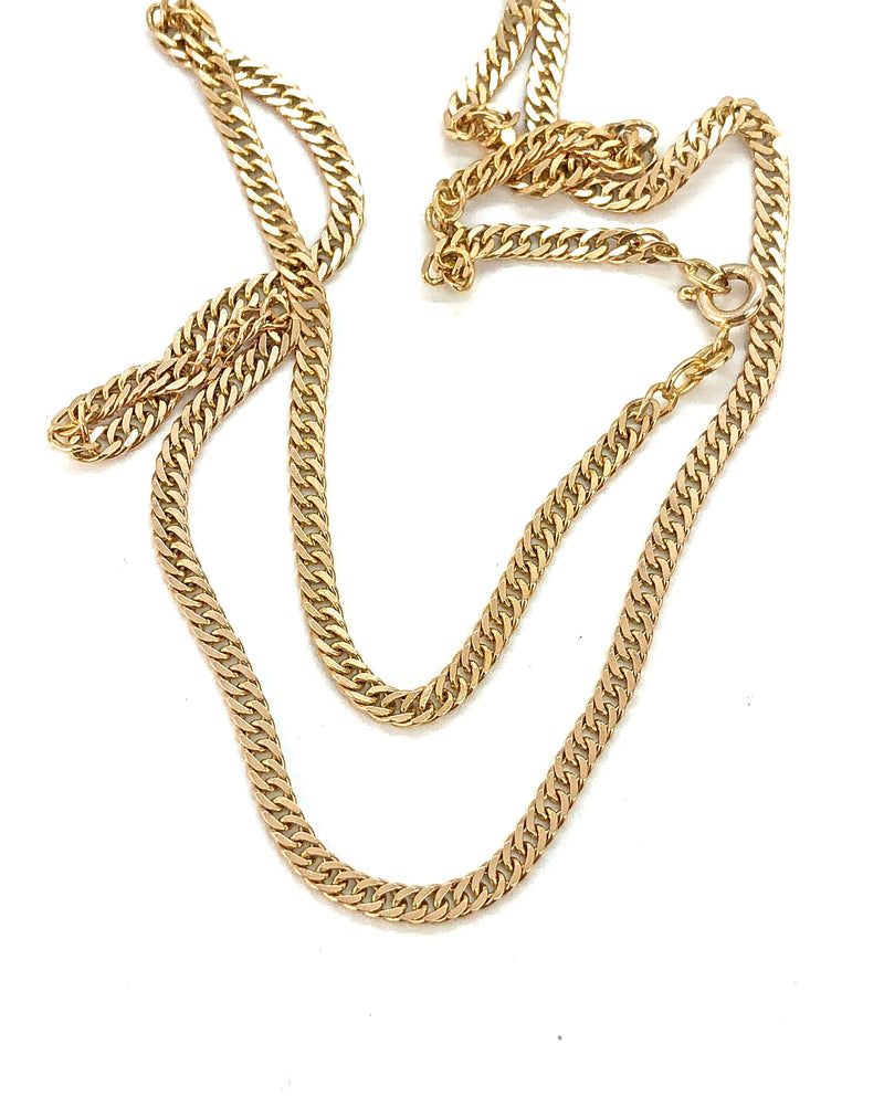 *Vintage* 10k Yellow Gold Curb Chain