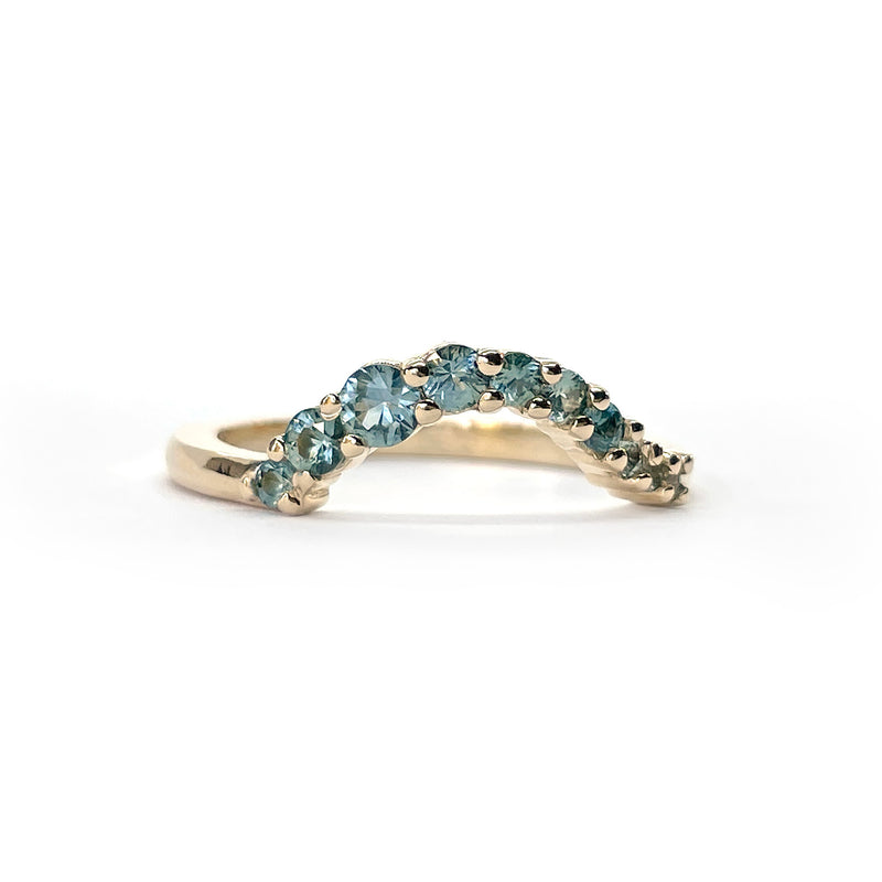 WAVE Ring - Montana Sapphires