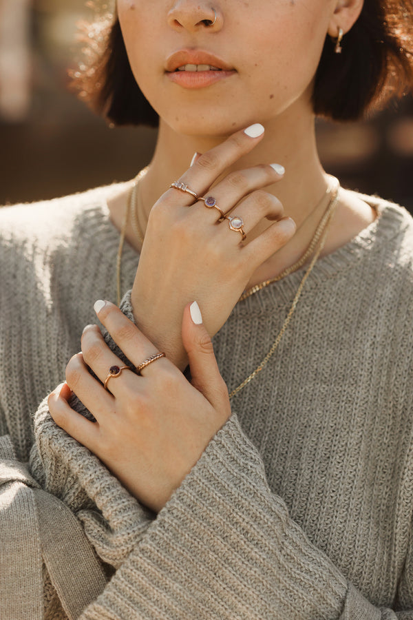 DYNA Diamond Ring - Size 7 **READY TO SHIP**