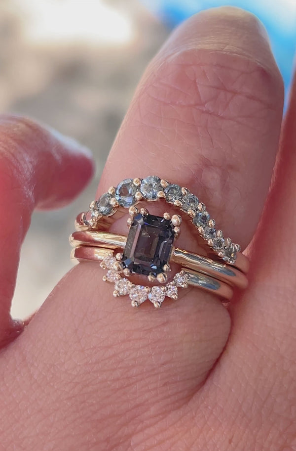 WAVE Ring - Montana Sapphires